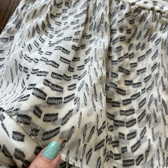 NEW $345 Ramy Brook Women's Textured Leopard Renly Mini Skirt silk size 10 - Picture 8 of 8